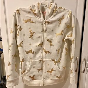 White Girls sweatshirt with hood